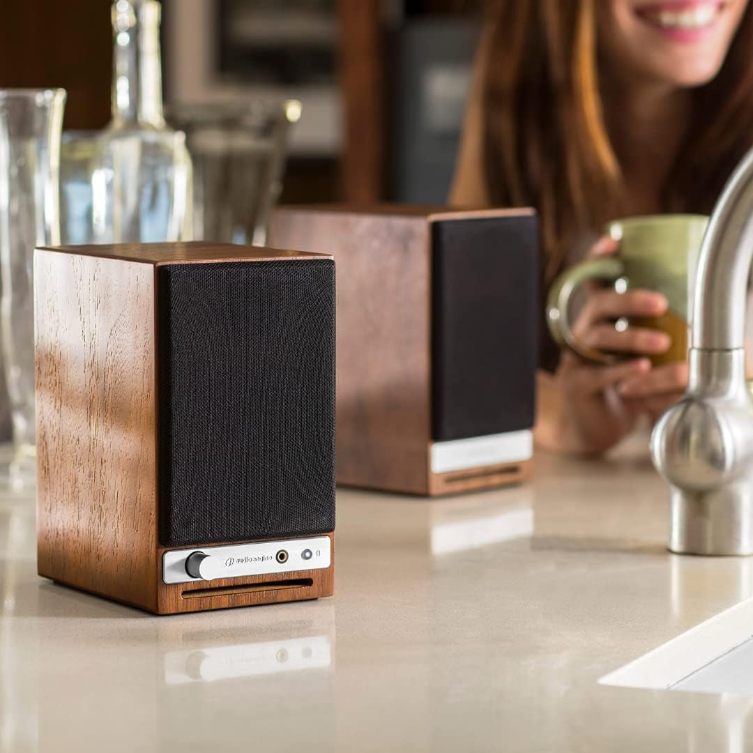 A2-HD (HD3) Bluetooth PC and Computer Desktop Speakers with Aptx HD - USB, RCA, Headphone
