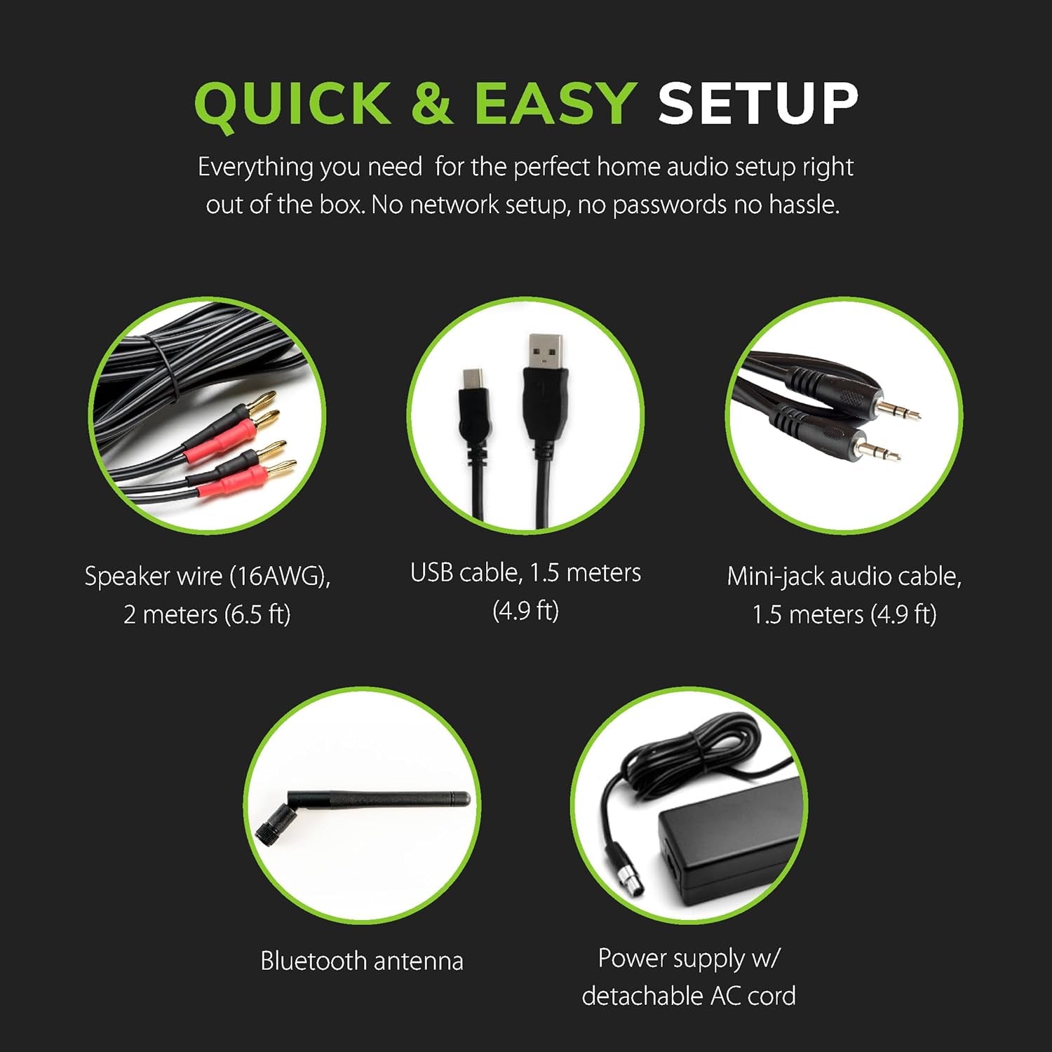 A2-HD (HD3) Bluetooth PC and Computer Desktop Speakers with Aptx HD - USB, RCA, Headphone