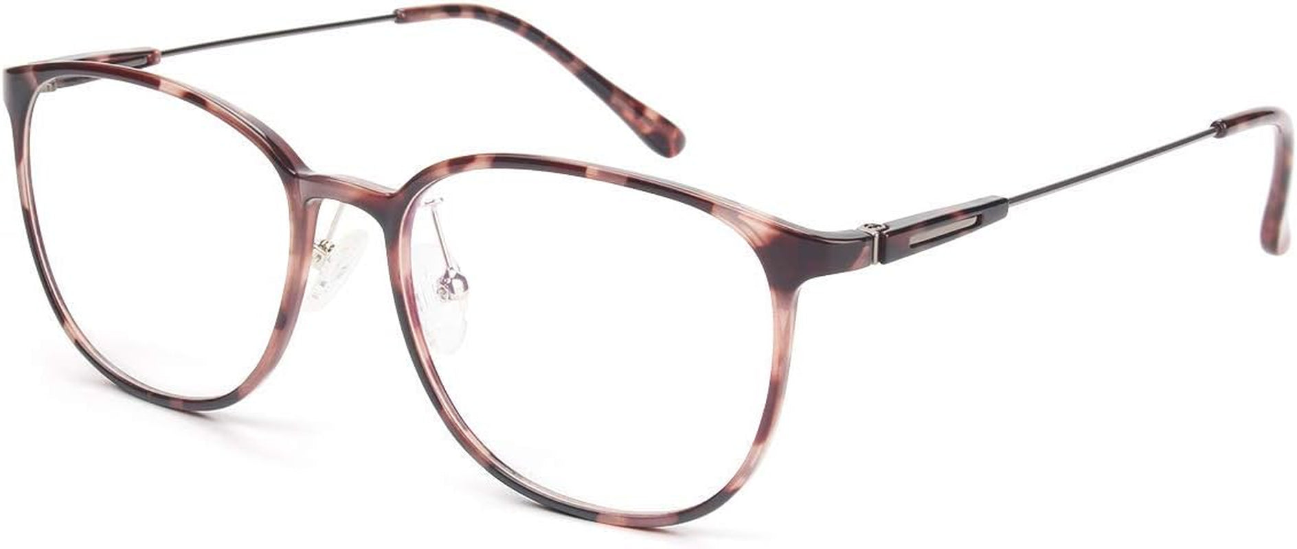 Blue Light Blocking Glasses,Cut Uv/Ray Transparent Lens,Computer Reading/Gaming Glasses,Anti Eyestrain/Anti Scratch,Sleep Better for Women/Men (Leopard)