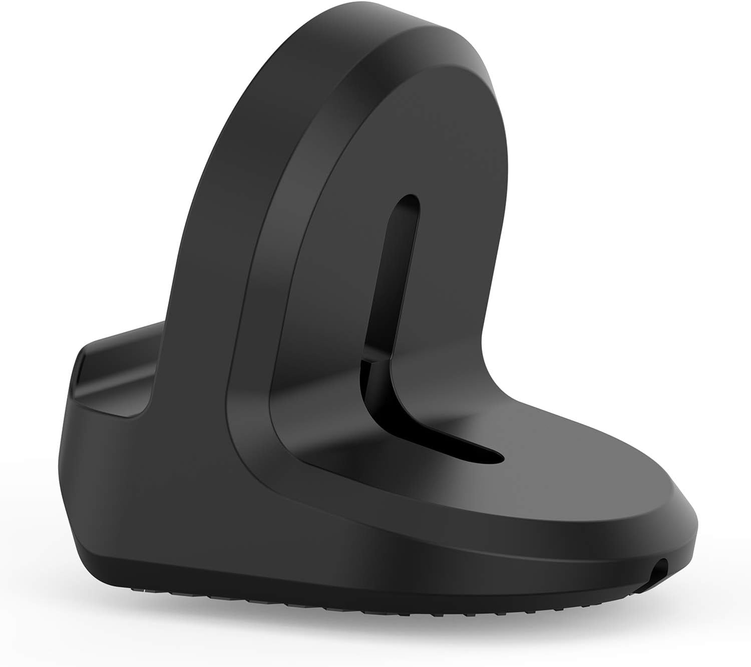 Silicone Stand for Samsung Galaxy Watch 4/Galaxy Watch 4 Classic/Galaxy Watch 3/Galaxy Active 2/Galaxy Watch Active, Non-Slip Charger Bracket Accessories Holder with Cable Management Slot- Black