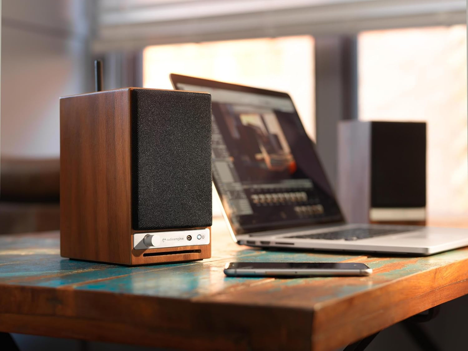 A2-HD (HD3) Bluetooth PC and Computer Desktop Speakers with Aptx HD - USB, RCA, Headphone