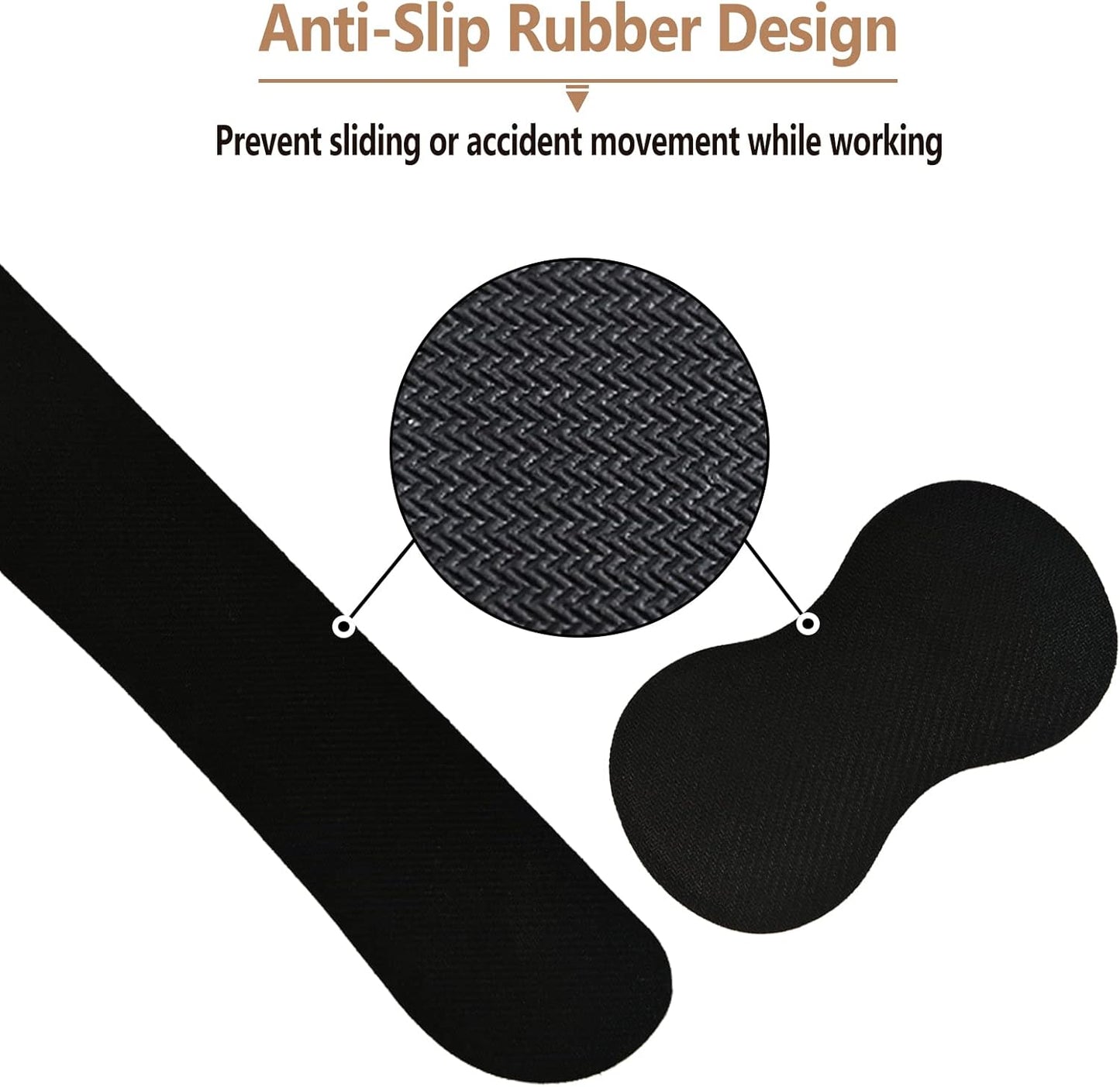 Ergonomic Wrist Rest + Mouse Pad + Keyboard Wrist Support + Coaster, Memory Foam Mousepad Non-Slip Rubber Base Durable Comfortable 4Pcs for Easy Typing Pain Relief, Abstract Art Marble