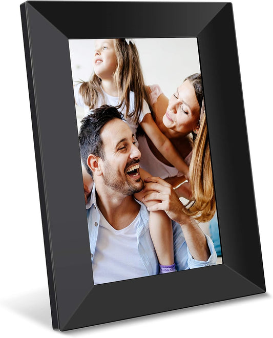 Digital Wifi Picture Frame 8 Inch, Send Photos or Videos from Anywhere, 16GB Storage,1280X800 IPS HD Display,Touchscreen for Easy Navigation